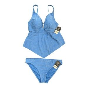 Bar III Blue Tankini Set - Size M